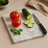 Large cutting and serving board “White Marble”