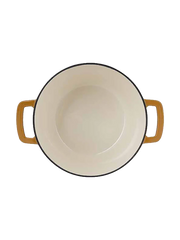 Round cast iron pot & roaster “Fontastic” with lid
