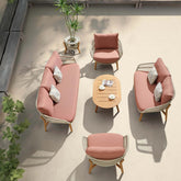 Vasca Outdoor Lounge Sofa (2-Seat) — Teak Frame with Rope Weave