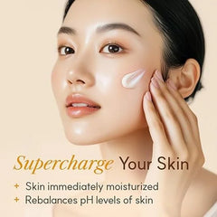 The Face Shop Rice Ceramide Cream, Hydrating Face Moisturizer, for Dry & Combination Skin