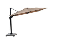 Roma Deluxe 360° Cantilever Parasol with Solar LED Lighting 