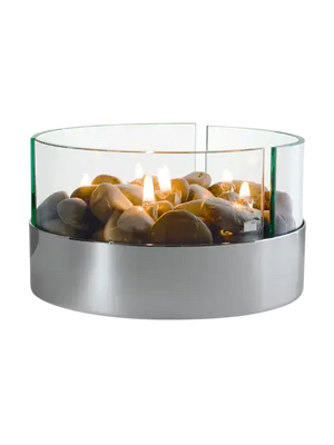 Designer table fireplace Burn Ø 20 cm 