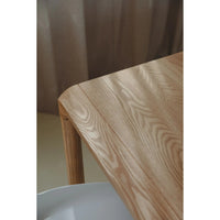 Storm Designer Dining Table — Veneered Ash Wood, Various Sizes 