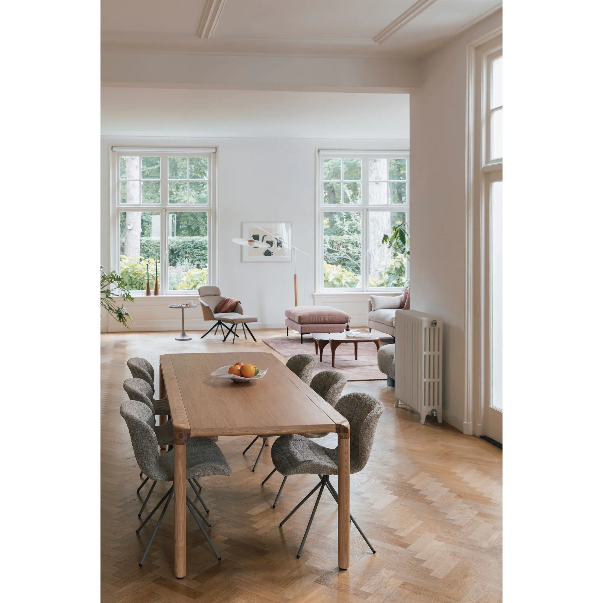Designer dining table “Storm”, various sizes