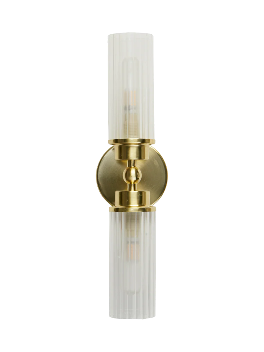 Dimmable designer wall and bathroom lamp “Imperial” 2-light