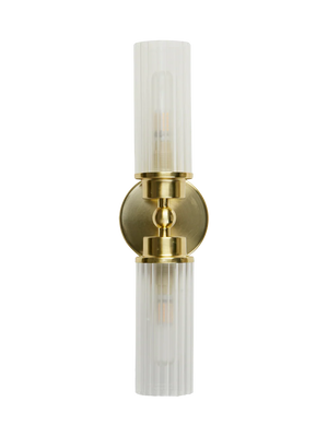 Imperial 2-Light Wall Lamp — Dimmable, IP44 Rated for Bathrooms 