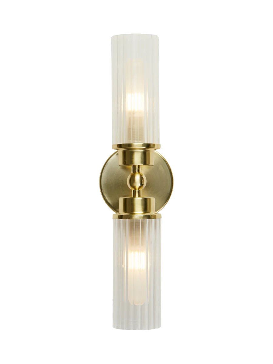 Dimmable designer wall and bathroom lamp “Imperial” 2-light