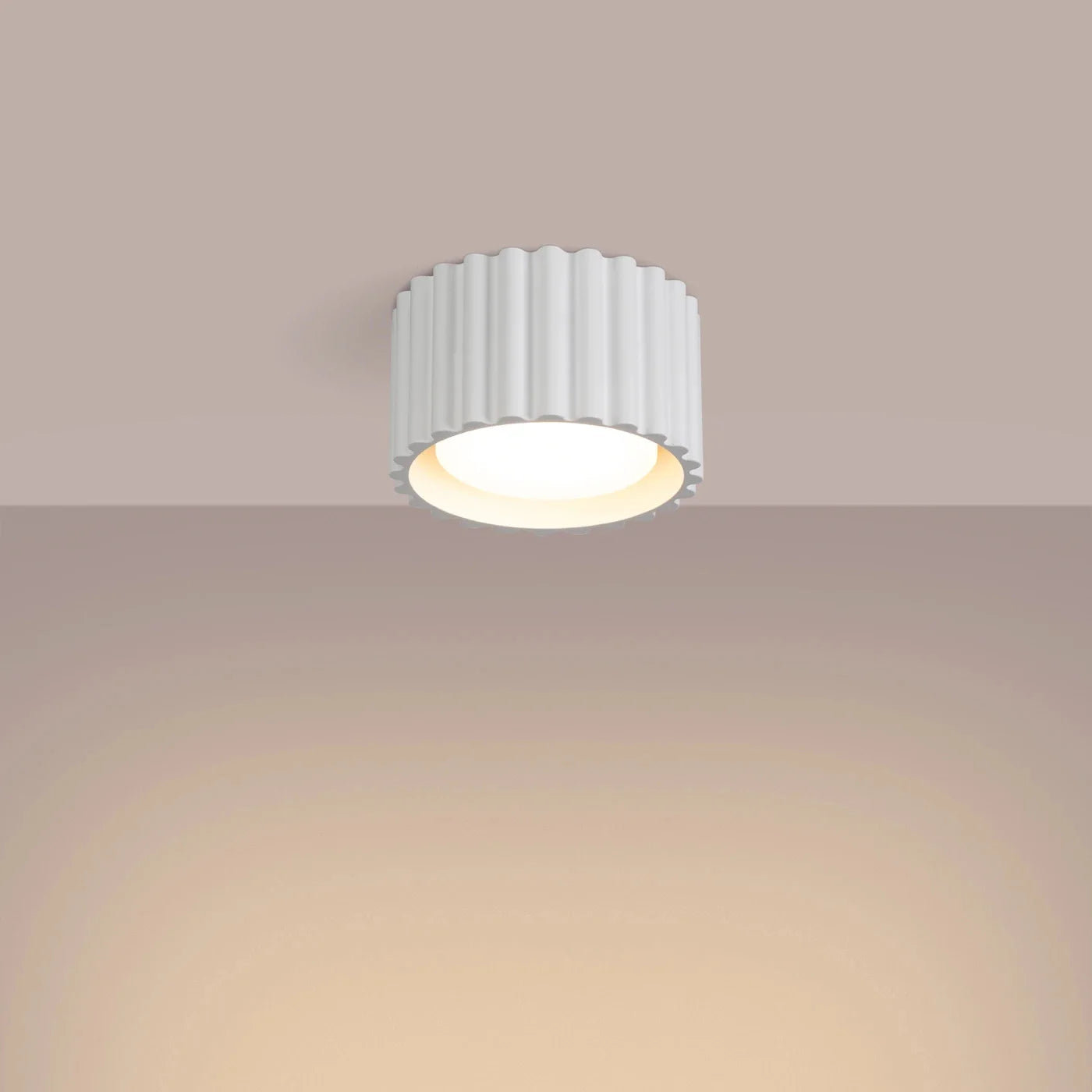 Designer ceiling lamp “Aura” 1-light
