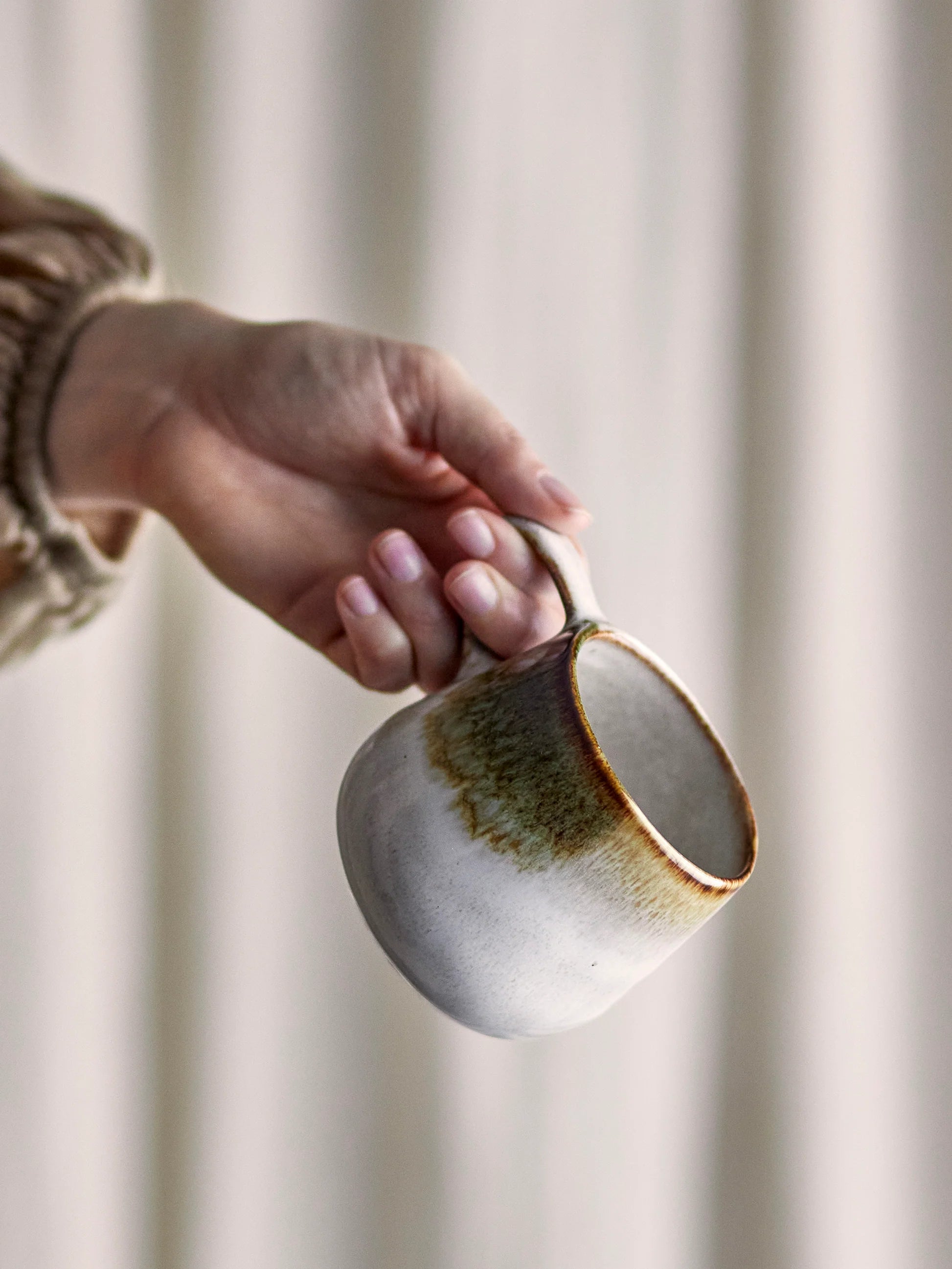 Handmade breakfast set “Jules”, 12 pieces