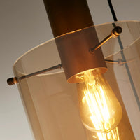 Sweden Multi-Drop Pendant Lamp — 3 Bulbs, Scandinavian Design 