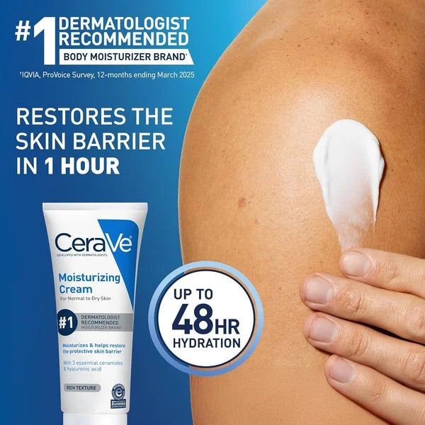 Cerave Daily Moisturizing Cream 236mL - For Normal to Dry Skin