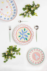Handgefertigter Speiseteller „Summer Bliss“