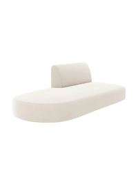 Miley Modular Sofa (2-Seat Element) — Velvet, Chenille or Bouclé 