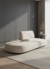 Miley Modular Sofa (2-Seat Element) — Velvet, Chenille or Bouclé 