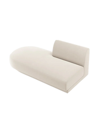 Miley Modular Sofa (2-Seat Element) — Velvet, Chenille or Bouclé 
