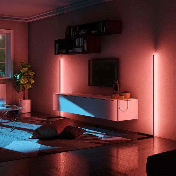 Modern Styled LED Corner Floor Lamp - Swiss Sustain