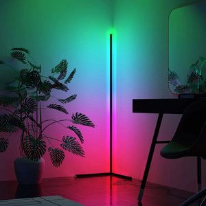 Modern Styled LED Corner Floor Lamp - Swiss Sustain