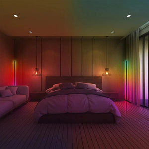 Modern Styled LED Corner Floor Lamp - Swiss Sustain