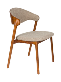 Babington Solid Wood Dining Chair — Swiss Sustain home page middel image 4 with swiss nature
