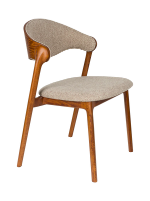 Babington Solid Wood Dining Chair — Swiss Sustain home page middel image 4 with swiss nature