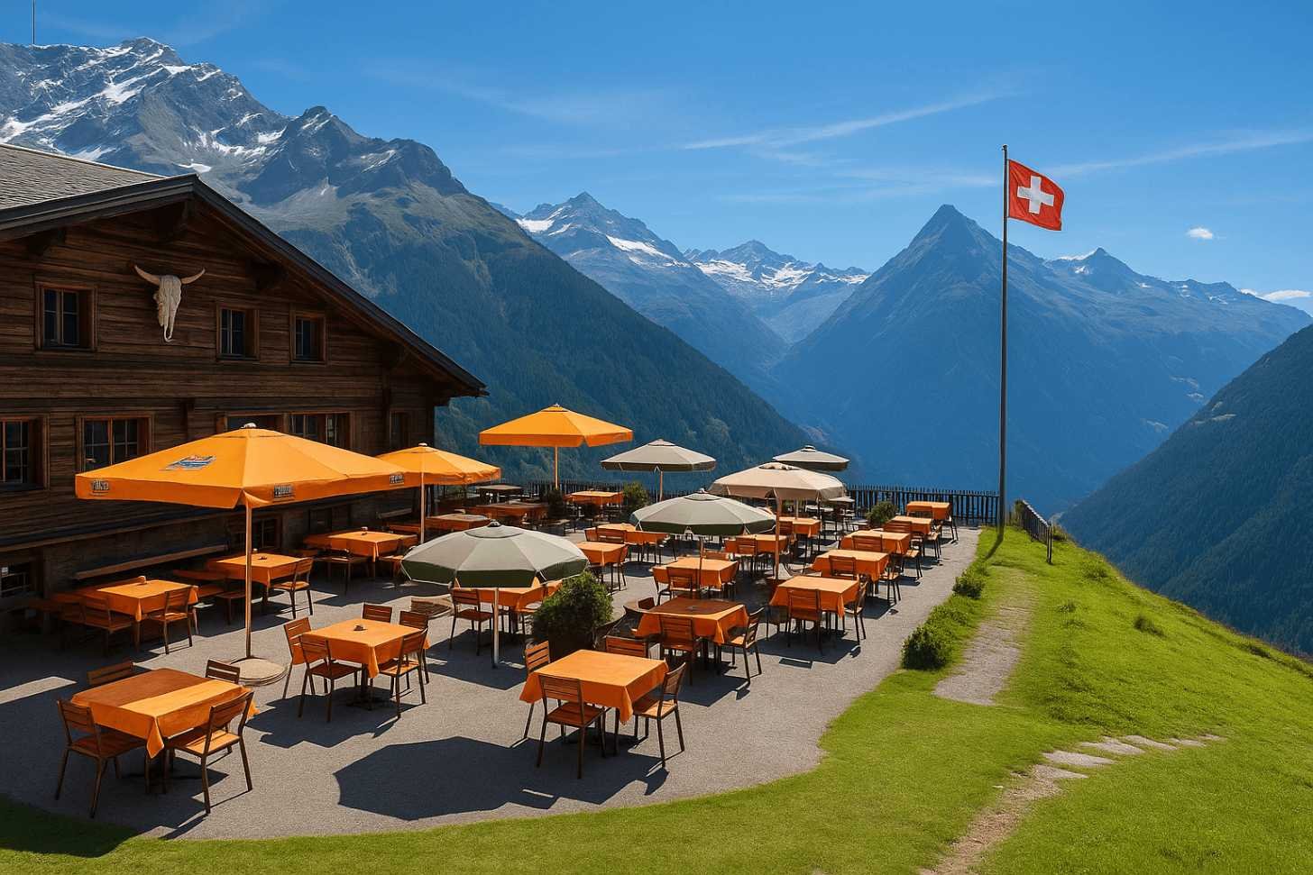 Cost of Food Per Day in Switzerland