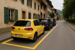 Yellow Zones (Restricted & Private Parking)
