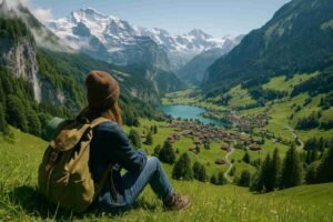 Budget Travelers in Switzerland